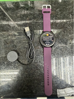 Galaxy Watch 3 45mm Smartwatch – Black/Purple